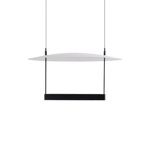 Wisząca lampa PORTOFINO czarna biała AZ6659 1xLED 23W 3000K ściemnialna
