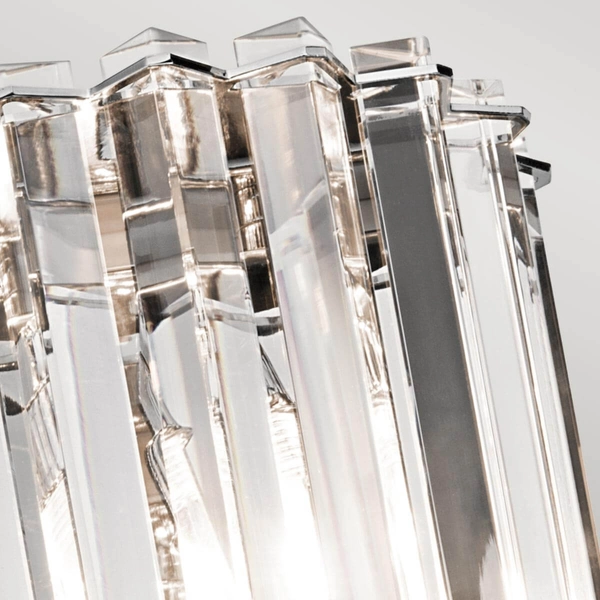 Kryształowy kinkiet Crystal Skye KL-CRYSTAL-SKYE2 Kichler IP44 przezroczysty