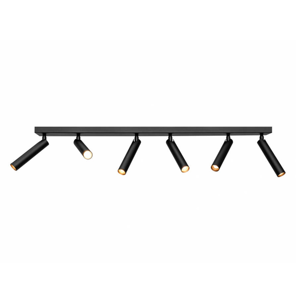 Lampa sufitowa z regulacją Roll 50924602 Kaspa LED 25,2W 3000K tuby czarne