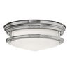Minimalistyczna lampa sufitowa QN-HADRIAN-FS-CM-OPAL chrom