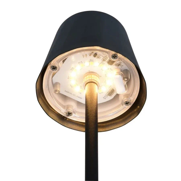Stołowa lampa bezprzewodowa DIAZ R55961132 LED 1,6W 2700-6500K IP44 czarny