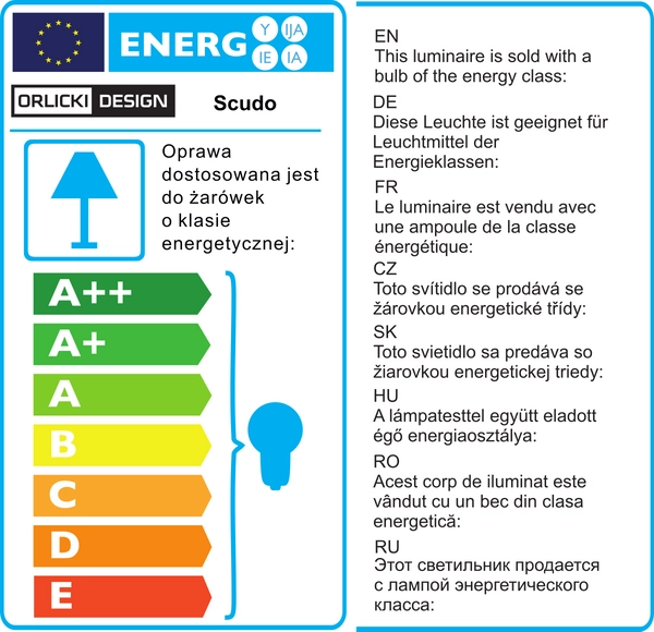 Wpust LAMPA sufitowa Scudo Orlicki Design podtynkowa OPRAWA oczko do zabudowy chrom