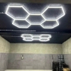 Młodzieżowy kinkiet ścienny KLMP5 LED 230W 4000K RGB karabin USB czarny