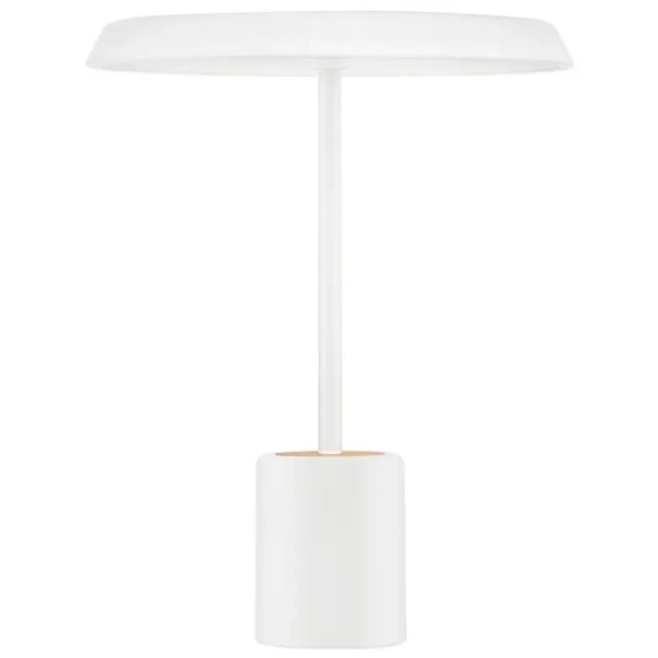 Lampka nocna do sypialni FOVENTO LE45444 LED 17W 3000K grzybek biały