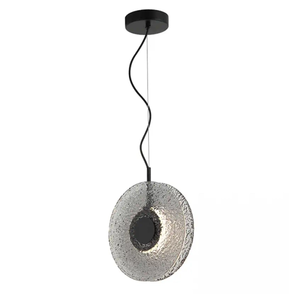 Nowoczesna lampa wisząca 23072 LED 8W 3000K nad blat kuchenny czarny