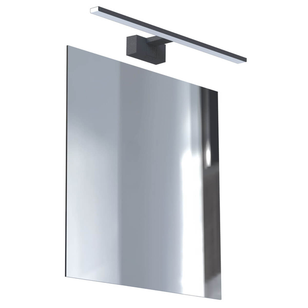 Kinkiet ścienny łazienkowy Cezanne 10668 LED 8W 3000K IP44 podłużny czarny