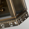 Lampa zewnętrzna REGENTS-PARK-BR Elstead dekoracyjna IP44 mosiądz