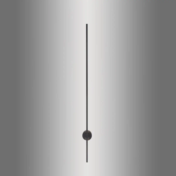 Ścienna lampa metalowa Inigo LED 11W 3000K kinkiet listwa czarna