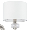 Kinkiet LAMPA ścienna ALICANTE MOD014WL-01N Maytoni abażurowa OPRAWA glamour nikiel