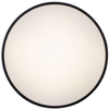 LAMPA sufitowa WISS 41744-48S Globo okrągła OPRAWA plafon LED 48W 3000K - 6000K metalowy czarny