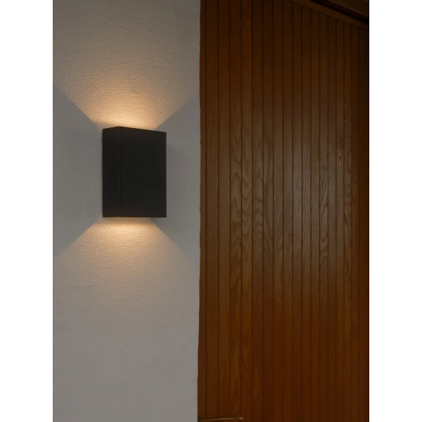 Ścienna lampa na elewacje Fold 2518031203 LED 8W 3000K IP54 czarny