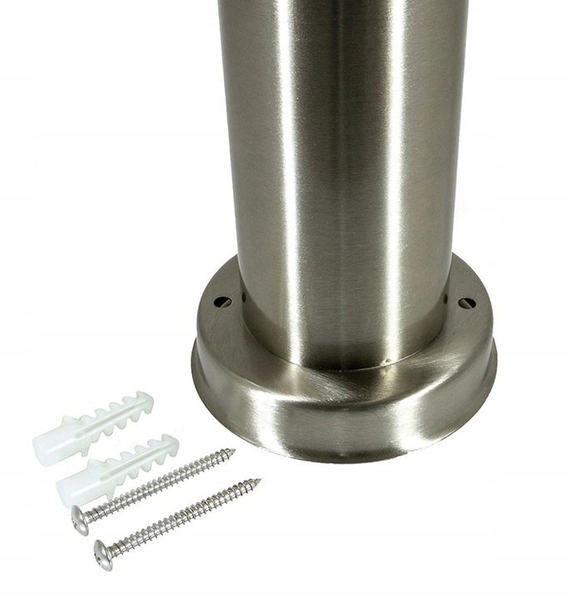 Lampa stojąca słupek Springi L 6721 SuperLED ogrodowy chrom