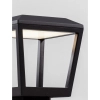 Zewnętrzny kwadratowy kinkiet SARILCO LE75176 LED 15W 3000K IP65 antracyt