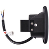 Wpuszczana LAMPA zewnętrzna AZYL LED 03906 Ideus schodowa OPRAWA okrągły wpust LED 1,6W 4000K outdoor IP54 czarny