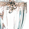 Szklana lampa wisząca OTTOMAN OTT0135 złoty przezroczysty