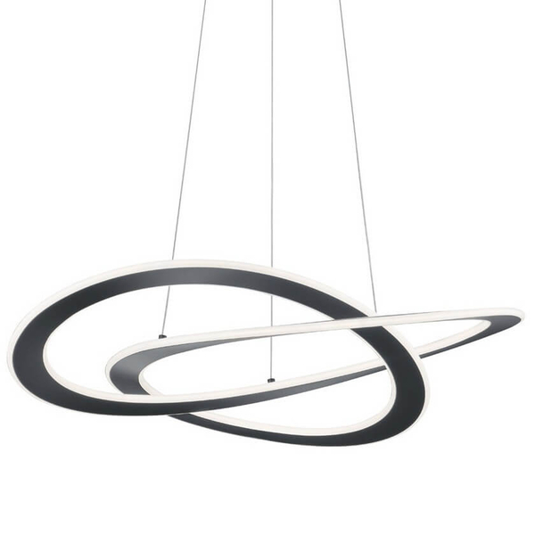 Wisząca lampa nad stół OAKLAND 321710142 LED 52W 3000K antracyt