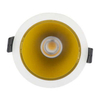 Okrągła oprawa PAXO  H0108 + RH0106/H0107 GOLD Maxlight biało złote oczko LED 10W 3000K do kuchni
