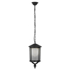 Lampa wisząca na łańcuchu Detroit K-8211 Kaja IP44 lampion metalowy czarny