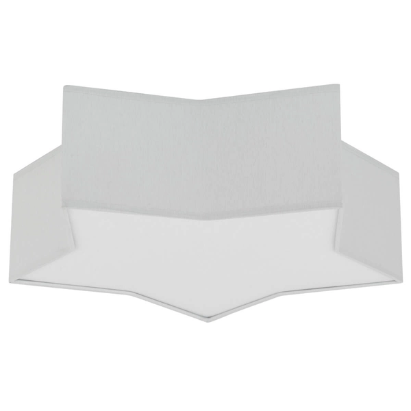 Nasufitowa lampa Star 6972 gwiazdka do pokoju dziecięcego biała szara