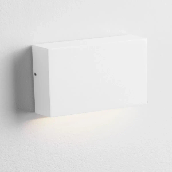 Kinkiet zewnętrzny ścienny AYOPAYA biały LE73790 1xLED 4W 3000K IP54 kostka