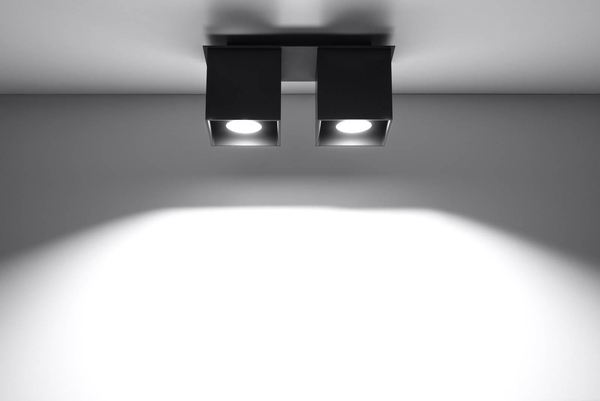 Downlight LAMPA sufitowa SL.0063 metalowa OPRAWA kostki czarne