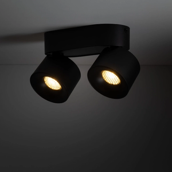 Ledowa lampa sufitowa SPARK DUO 18164 LED 20W 3000-6000K czarny