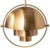 Wisząca lampa koło art deco Mobile ST-8881 Step designerska mosiądz
