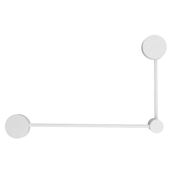 Lampa ścienna molekuły Orbit 10637 Nowodvorski płaski podwójny biały