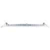 LAMPA sufitowa SLIM LED C 02485 Ideus okrągła OPRAWA podtynkowa LED 12W 2700K metalowy wpust biały