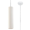 Ceramiczna tuba wisząca SL.0843 lampa do pokoju biała