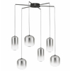 Salonowa lampa wisząca pająk ANUCO LE44614 LED 25W 3000K szary