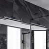 Ledowa listwa łazienkowa Evan 18W 4000K czarna minimalistyczna
