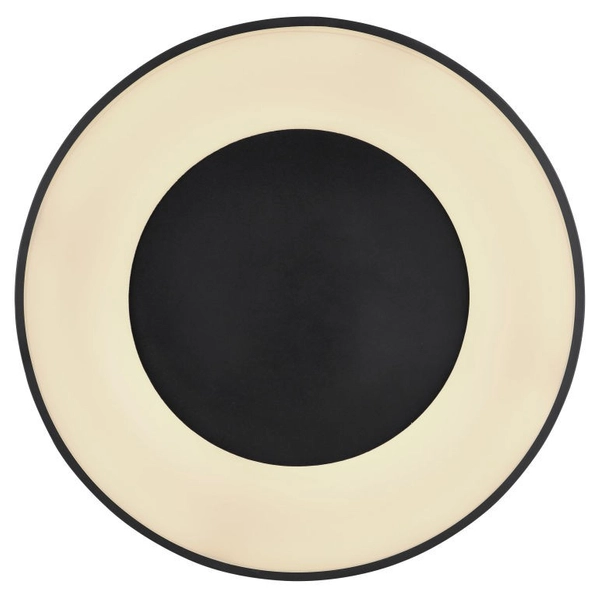 Nowoczesna LAMPA sufitowa JOLLI 41758-42B Globo metalowy plafon LED 42W 2700K - 6000K okrągły czarny