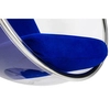 Designerski fotel wiszący Bubble JH-200.13 na łańcuchu do salonu