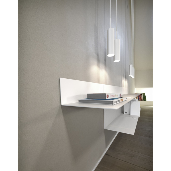 Pojedyncza zwisająca lampa Mib 71679901 DFTP industrialna biała