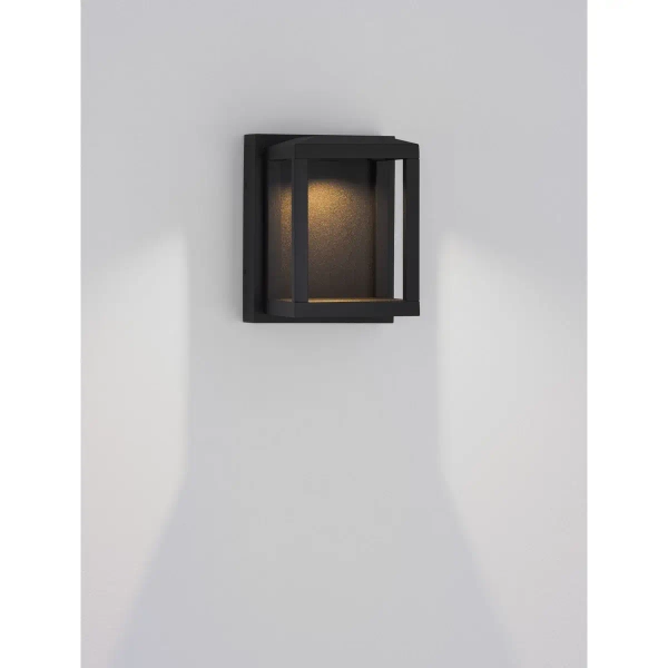 Kinkiet ścienny zewnętrzny ORVENZA LE75188 LED 9W 3000K IP65 czarna