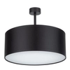 Minimalistyczna lampa sufitowa Rondo 4246 TK Lighting z tkaniny czarna