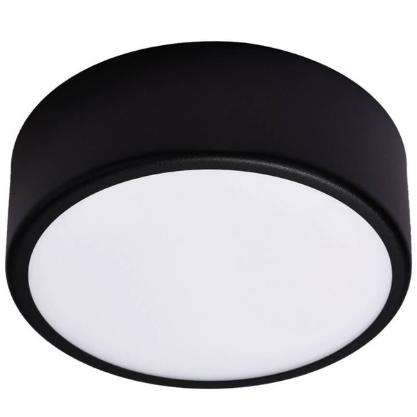 Lampa sufitowa z sensorem ruchu 137623600042 czarny plafon