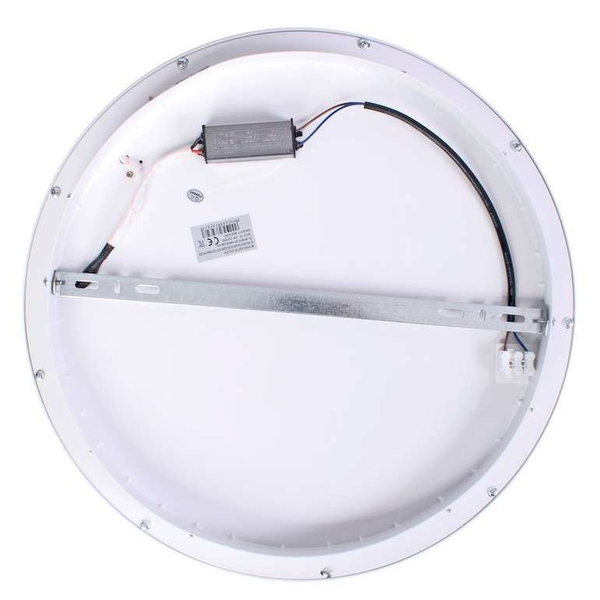 Natynkowa LAMPA sufitowa OHIO ML232 Milagro plafon OPRAWA okrągła LED 24W 4000K biała