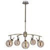 Wisząca lampa Lentini 35-16331 Candellux kule balls patyna bursztynowe