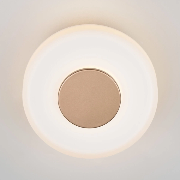 Ścienny kinkiet CELESTE 254910165 Trio LED 10W 3000K okrąg biały brązowy