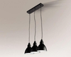 LAMPA wisząca DAISEN 5597 Shilo metalowa OPRAWA industrialna ZWIS listwa sufitowa czarna