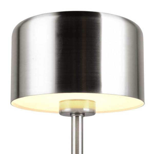 Stołowa lampka metalowa KARYA DL107-59151 LED 1W 3000K srebrny mat