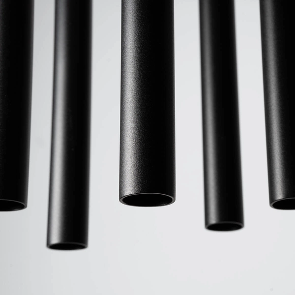 Lampa zwisająca Pastelo SL.1176 tuba kaskada czarna