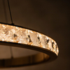 Lampa zwisowa Muriel MD4996-1-3GBD Zumaline LED 3000K 60W glamour złota