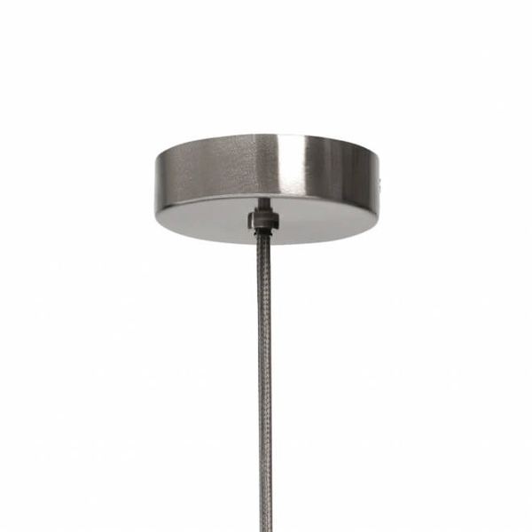 Wisząca lampa kulista ALUR 11140120 Kaspa szklana biała czarna