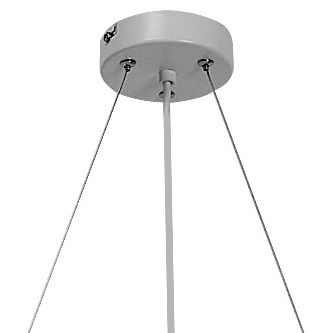 LAMPA wisząca RENATA 5084 Rabalux metalowy zwis okrągły nad łóżko biały