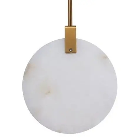 Marmurowa lampa wisząca Marble ST-8950-24 Step LED 20W 3500K koło złota