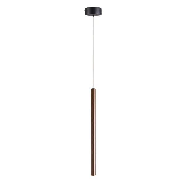 Lampa wisząca METALIC P0670 złota tuba LED 1W 3000K 150cm