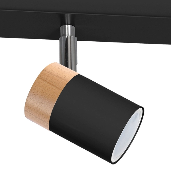 Regulowana LAMPA sufitowa JOKER MLP6304 Milagro metalowa OPRAWA reflektorki plafon industrialny tuby czarne